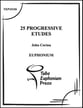 25 Progressive Euphonium Etudes Euphonium P.O.D. cover